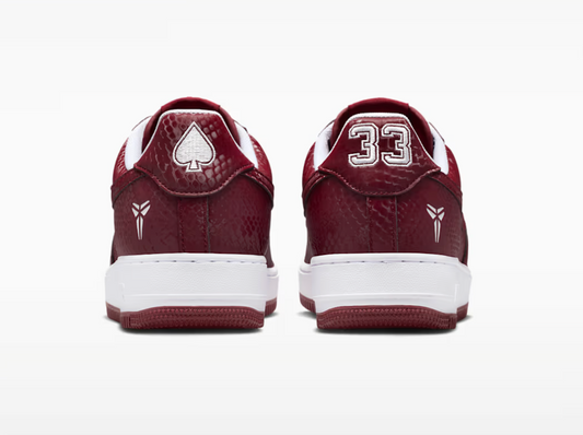 Kobe Air Force 1 Low 'White and Team Red'